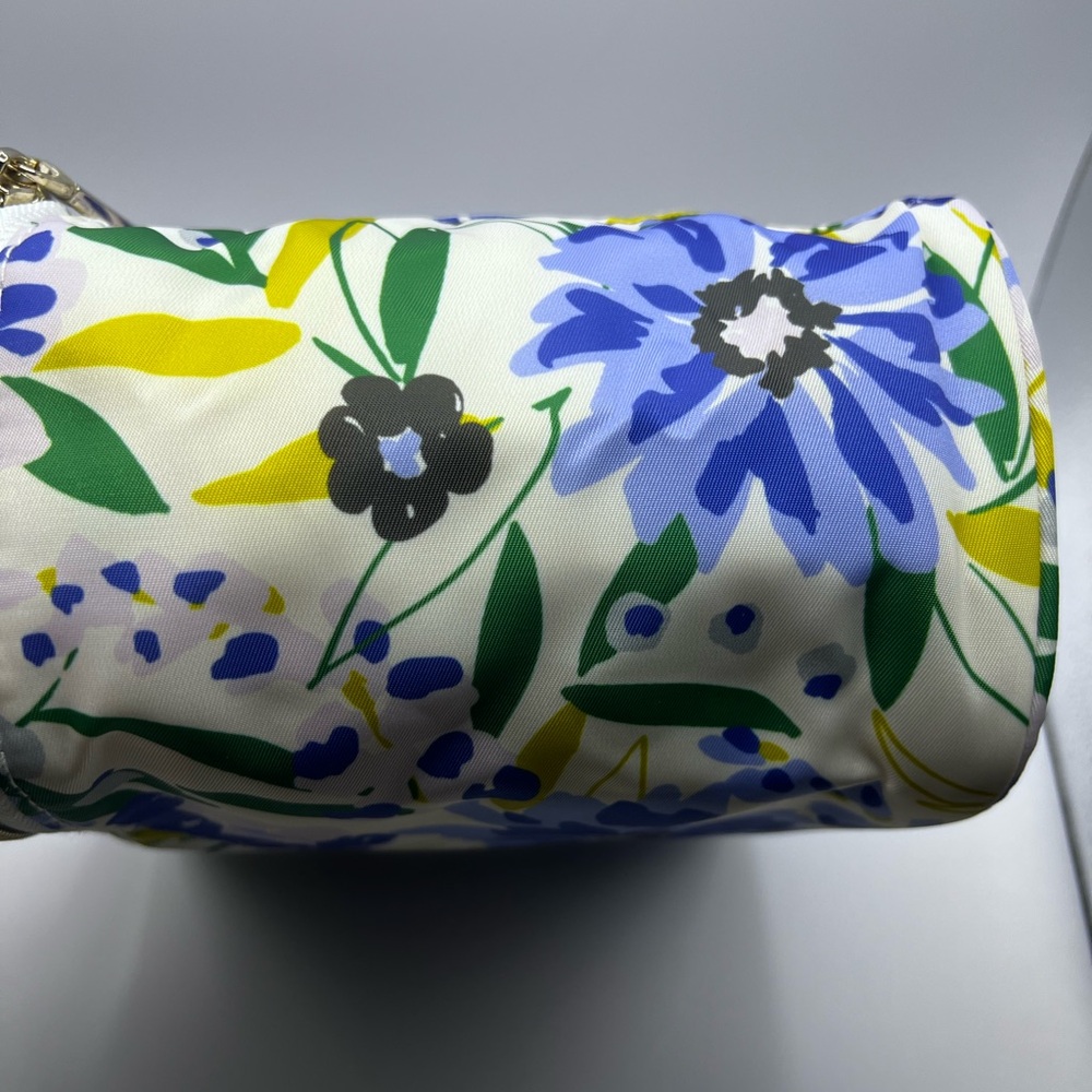 Kate Spade Festival Floral Lunch Tote in Blue, Green, Yellow, & White NEW w TAGS - Picture 6 of 12